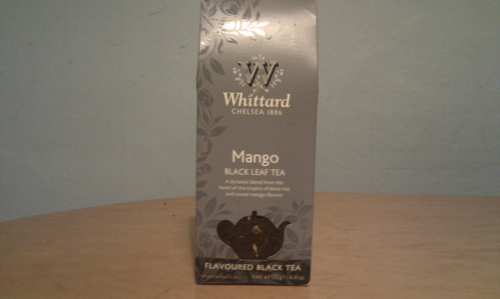 Whittards Mango Tea packet